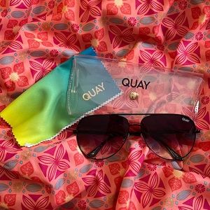 Quay High Key aviator sunglasses